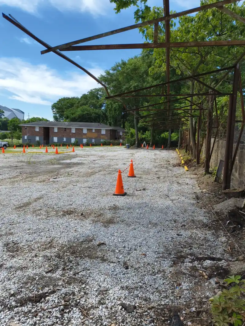 Spacious parking lot ready for FIFA World Cup match days